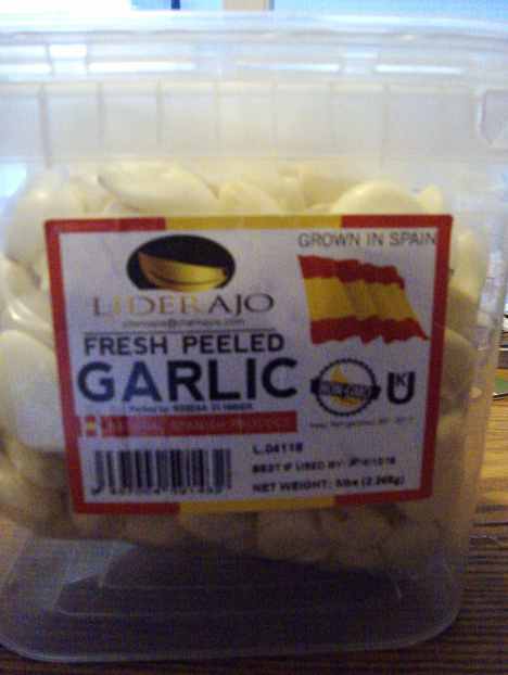 too much garlic